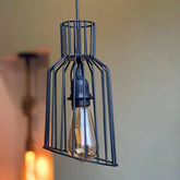 Industrial-Cage-Hanging-Lamp